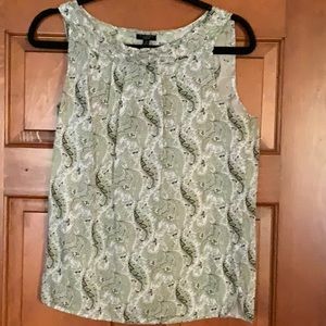 Talbots Sleeveless Silk Blend Top